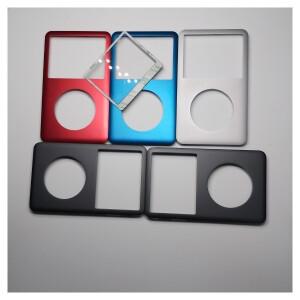 iPod Classic 6세대6.5세대7세대7.5세대(80GB120GB160GB)용 전면 패널 교체 금속 커버 - 빨간색 보라색 녹