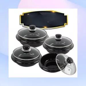 열전도 맥반석 돌냄비 음식물보온 요리 가정식 돌솥 가족모임