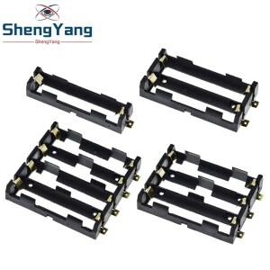 TZT DIY 배터리 거치대 박스 보관 케이스 청동 핀 컨테이너 보조배터리 1x2x3x4x18650 시리즈  직