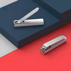 420 스테인레스 스틸 손톱깎이 매니큐어 페디큐어 용 파일 안티 스플래시 커터 휴대용 손톱 발톱 트리머