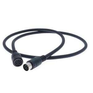 8핀 DIN MIDI 케이블 남성-남성 여성-여성 장비 라인 연장 코드 오디오 소켓 호환 전원 MK2 어댑터 커넥터