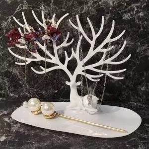 사슴 반지 목걸이 보관함 액세서리 귀걸이 (WFKB43G)