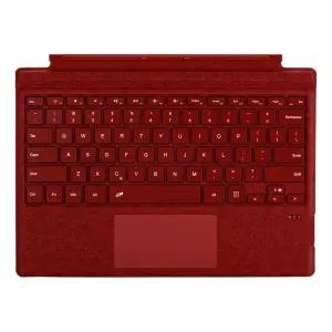 터치패드 키패드 7 컬러 백라이트 블루투스 - Microsoft Surface Pro 3 4 5 6 Plus용 트랙패드와 호환되는