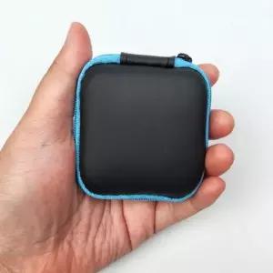 휴대용 줄이어폰 케이스 스카이 유선이어폰 파우치 보관함 (WFKB0AO)