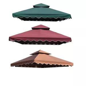 몽골텐트 지붕 캐노피 방수 천막 와인 몽골 그늘막 행사용