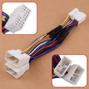 1Pc Y 케이블 분배기 AUX CD 체인저 네비게이션 XM 라디오 아이팟 어댑터 Honda Accord Civic