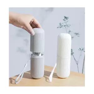 휴대용 인기상품 보관함 휴대용통 기획전 칫솔통 칫솔 그레이 케이스