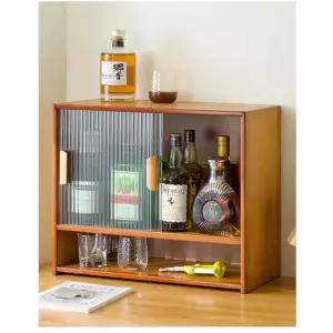 술장 미니 양주장 그릇 유리 커피 보관함 양주 위스키