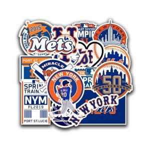 물병, 노트북, 자전거, 컴퓨터, 오토바이, 여행용 케이스, 자동차 장식 스티커 2-2.5인치용 21개 PCS 아메리칸 야구