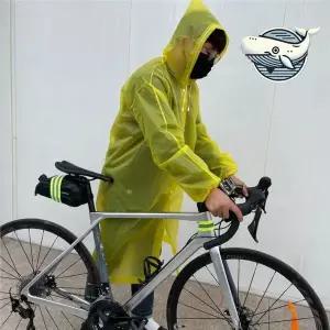 [하프클럽/]가벼운 성인용 방수 우비 레인코트 옐로우