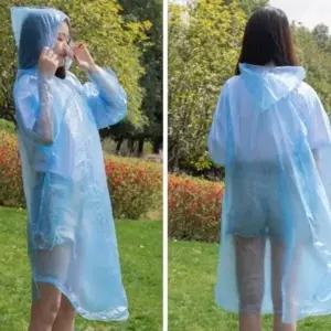 [하프클럽/]일회용 인기 EVA 우의 비옷 감성 성인 여름 여행 남녀