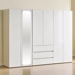 가이온 디온 LPM 2400 3서랍 거울도어 이불장 세트 옷장 장농