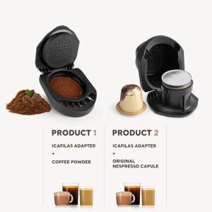 Dolce Gusto 커피 캡슐 변환 용 어댑터 리필 재사용 가능 Genio S Piccolo XS Machine iCafilas와 호환