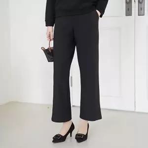 [마담4060]엄마옷 마담4060 팬츠 여성바지 데일리 편한밴딩배색기모-YPN2601006-