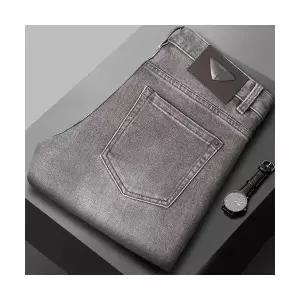 엘럽 남성용 배기핏 바지 추동 청 반 캐주얼 면스판 9부 박템4