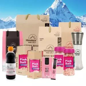 MUSO 히말라야 핑크소금 선물세트 그라인더