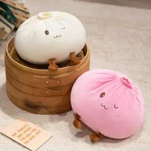 블루바구니 만두쿠션 모찌 거실 베개 푹신 인테리어