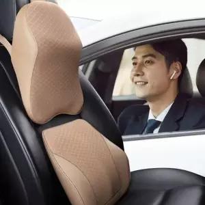 고급 차량용 쿠션 자동차 목 등받이 허리 베개 운전 장거리 운전