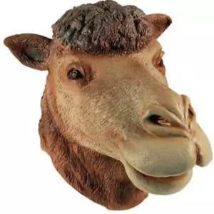 HENGYUTOYMASK 국내 동물 낙타 동물원 라텍스 마스크 코스튬 멋진 드레스 소품 파티