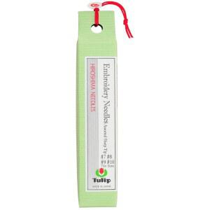 선 튤립 자수 바늘, 다양한 얇은, 8개 /