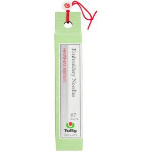 선 튤립 자수 바늘, 사이즈-7, 8팩
