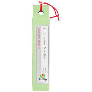 선 튤립 자수 바늘, 사이즈-9, 8팩