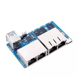 Orange Pi R2S 개발 보드용 2GB RAM 8GB EMMC 8코어 RISC-V AI 2TOPS CPU 듀얼 LAN 포트 Openwrt Ubuntu 소