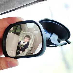 차량용 아기 카시트 회전 흡착 룸미러거울 돌아기 보조 뒤보기 안전 신생아