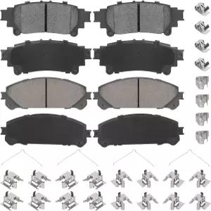 도요타 하이랜더(엑스 하이브리드) 2014-2019 시에나 2011-2020 렉서스 RX350 RX450h 2010-2015 8PCS용