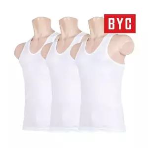 비와이씨 BYC 순면 남성 민소매 런닝셔츠 메리야스 3매 세트 1637692