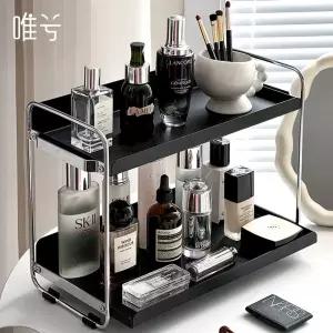 철제 화장품 정리 블랙 화이트 욕실 파우더룸 다용도 수납 보관함