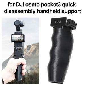 DJI호환 오즈모 포켓 3 핸들 그립 셀카봉 카메라 촬영 브래킷 인체공학적 핸드헬드 스태빌라이저 홀더 마운