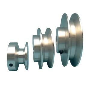 1개 40MM 100MM 알루미늄 스틸 단일 V벨트 풀리 스핀들 모터 A형