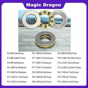 10/100pcs 평면 축 스러스트 볼 베어링 미니 소형 호환 3-In-1 F3-8M F4-10M F6-12M F7-17M F8-16M F10-18M