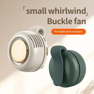 미니 소형 호환 소형 클립 팬 휴대용 무소음 날개 없는 선풍기 3단 속도 충전식 셔츠용 회오리 바람 허리