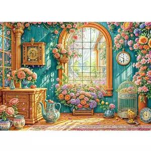 금비가 꽃향기 오후 1000피스 퍼즐 취미선물