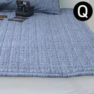 엘레나 소프트마이크로 밴딩 패드 퀸 Q 네이비 침대패드 패드 침대매트 퀸침대매트 퀸매트