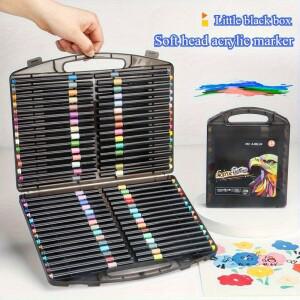 12/24/36/48 색상 아트 아크릴 마커 방수 그림 나무 돌 DIY  수집 미술 편지지  용품