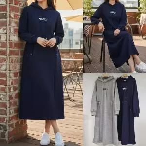 [강물처럼]위쉬몰 SM 홀리스트링후드원피스(V903H512) 빅사이즈 (44358850)