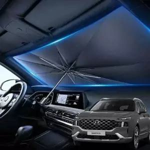 더뉴 싼타페 우산형 햇빛가리개 차량용 앞유리커버 그늘막 앞유리햇빛가리개 운전석햇빛가리개