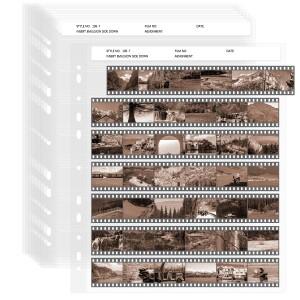 [호환품]135 필름 보관 가방 35mm 네거티브 페이지 보존용 산성 없는