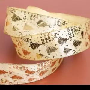 트리 리본 크리스마스 장식 선물포장 끈 3m 선물포장 트리오너먼트