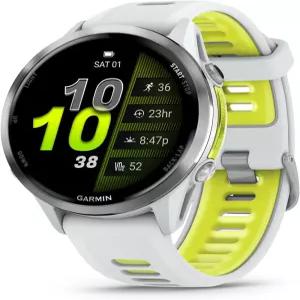 Garmin Forerunner 970 프리미엄 GPS 러닝 및 트라이애슬론 스마트워치 AMOLED 디스플레이 내장 LED