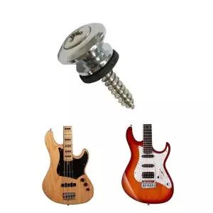 [하프클럽/]현악기 기타 스트랩 버튼 1개 기타멜빵핀 고정 악기부품