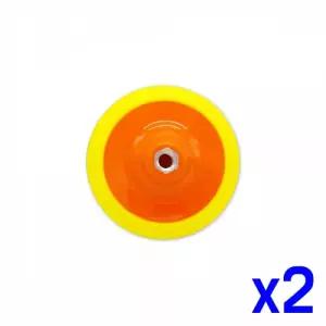 셀프 차량관리 4in 세차 광택패드 x2개 세차스폰지