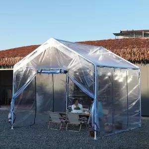 투명 텐트 야외 글램핑 접이식 쉘터 돔 농막 캐노피