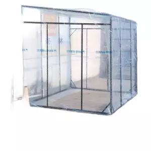 원터치 투명 텐트 pvc 소형 비닐 방수 정원 야외 천막