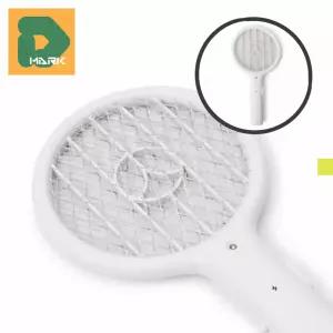 휴대용 전기모기채 중형 전기파리채 파리 회전형 날파리 트랩 전자모기채