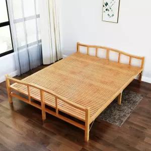 대나무 침대 평상 여름 원목 야외 더블 침대평상 간이