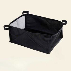 휠체어 하부 수납 가방 35x31x15cm 1 뒷주머니 메쉬 주머니 산소통 간편 정리함